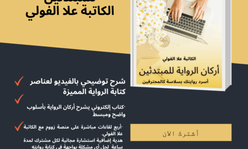 أركان الرواية للمبتدئين